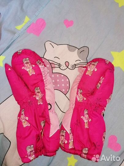 Варежки для девочки