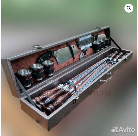 Подарочный шашлычный набор 11