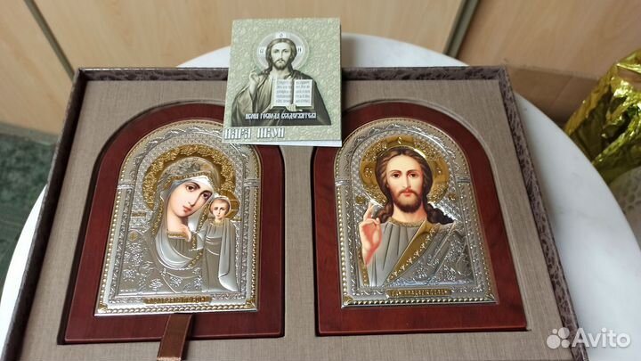 Иконы, венчальная пара