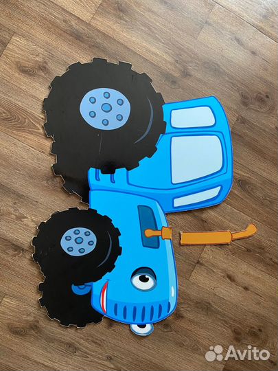 Декорация Синий трактор