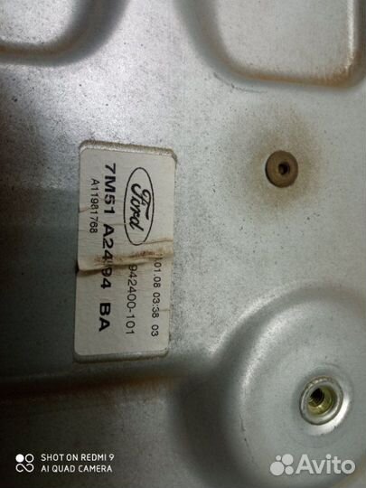 Стеклоподъемник задний правый Ford Focus 2