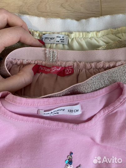 Вещи пакетом для девочки 110-116