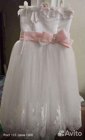 Платье для девочки рост 122
