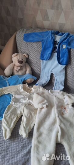 Комбинезоны для малыша 4 штуки
