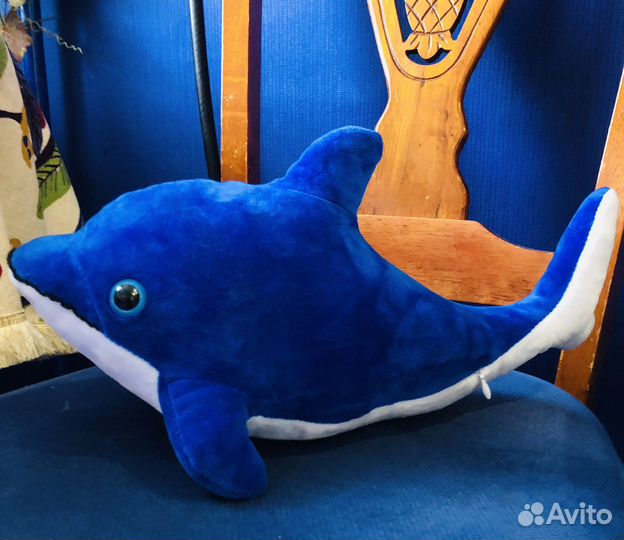 Мягкая игрушка рыбка дельфин