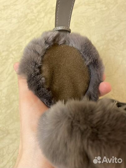 Меховые наушники Gucci (оригинал)