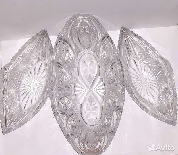 Салатник хрустальный