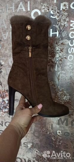 Продаю удобные зимние полусапожки., 38-39