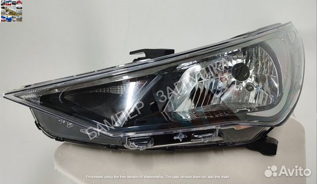 Фара левая hyundai solaris 2021- новая