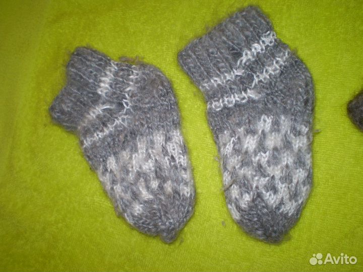 Пуховые и шерстяные носки