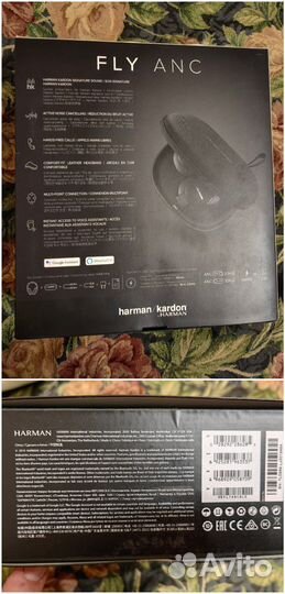 Беспроводные наушники Harman/Kardon Fly ANC