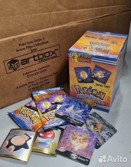 Карточки Pokemon Action flipz series One