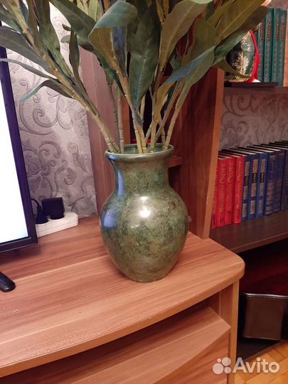 Ваза малахит