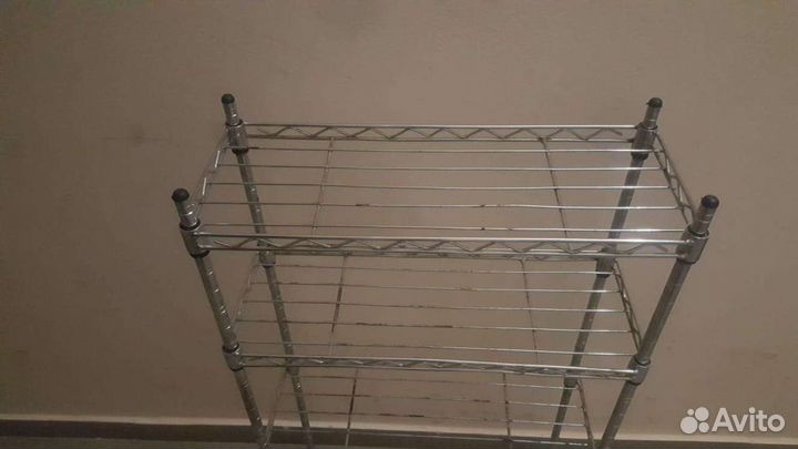 Стеллаж 0,4/0,9/2м металл