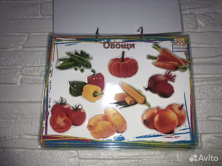 Развивающие игры для детей на липучках