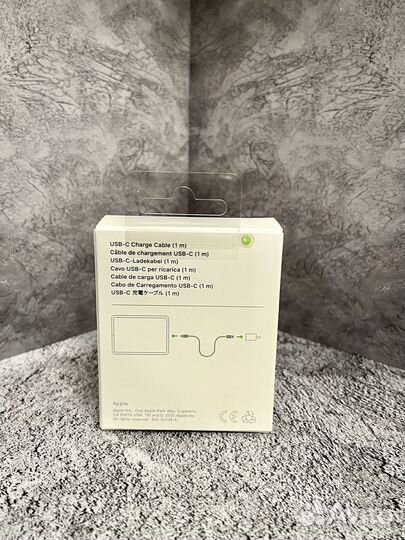 Провод для зарядки Apple USB-C to USB-C 1 метр