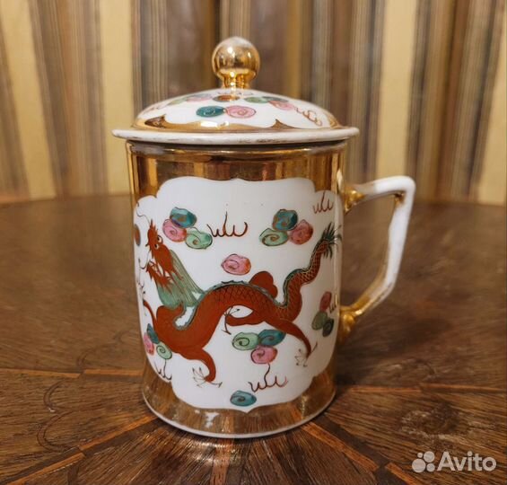 Старинный чайный бокал