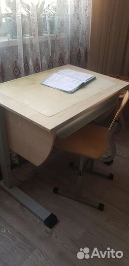 Комплект растущая парта и стул