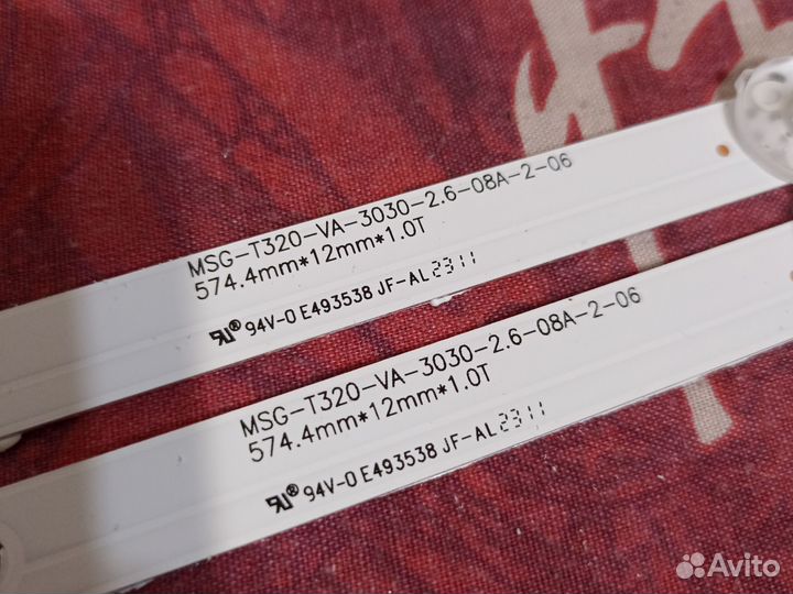 Подсветка для тв MSG-T320-VA-3030-2. 6-08A-2-06