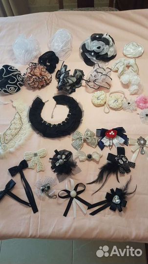 Банты,заколки, воротнички