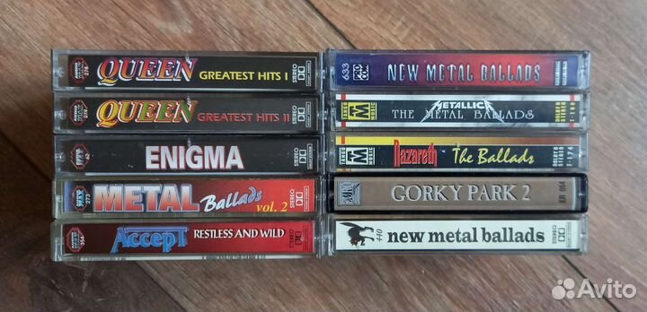 Аудиокассеты/Queen/Enigma/Metal/Nazareth и др