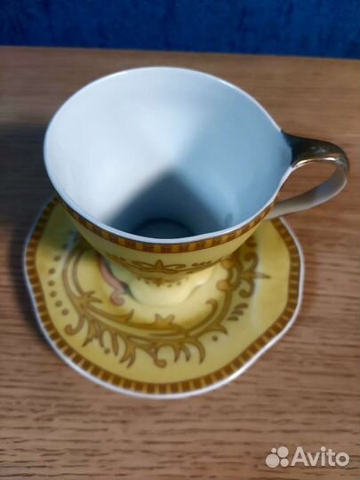 Чайная пара, клеймо улитка с домиком, Япония