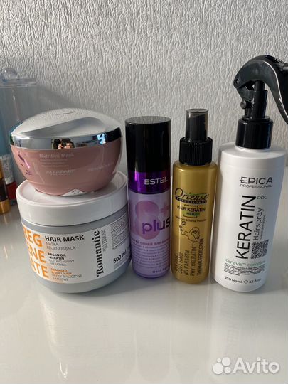 Набор средств для волос пакетом