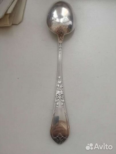 Столовая серебряная ложка 84 пробы, Николай Павлов