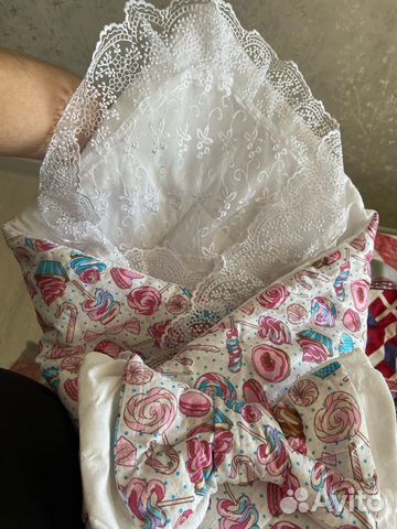 Конверт одеяло на выписку