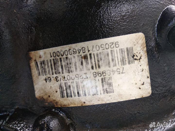 Передний редуктор бмв е83 х3 (3.64)