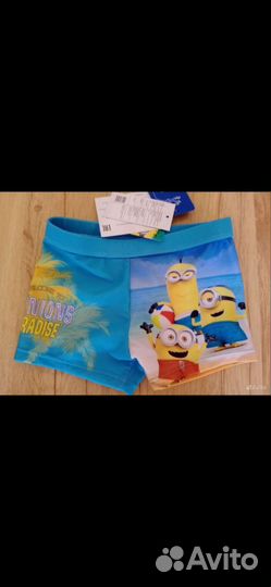 Новые купальные плавки для мальчика р.98