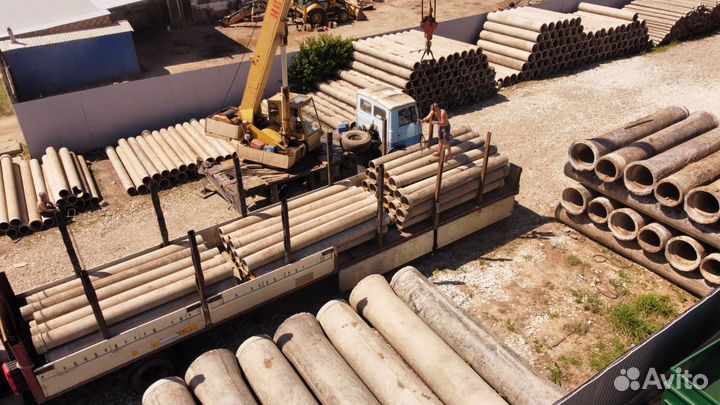 Труба асбестовая б/у 300 мм (4 / 5 / 6 метров)