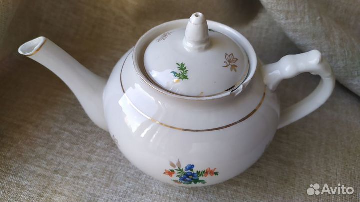 Чайник заварочный СССР Дулёво 1958