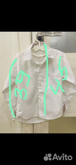 Рубашка на мальчика 116