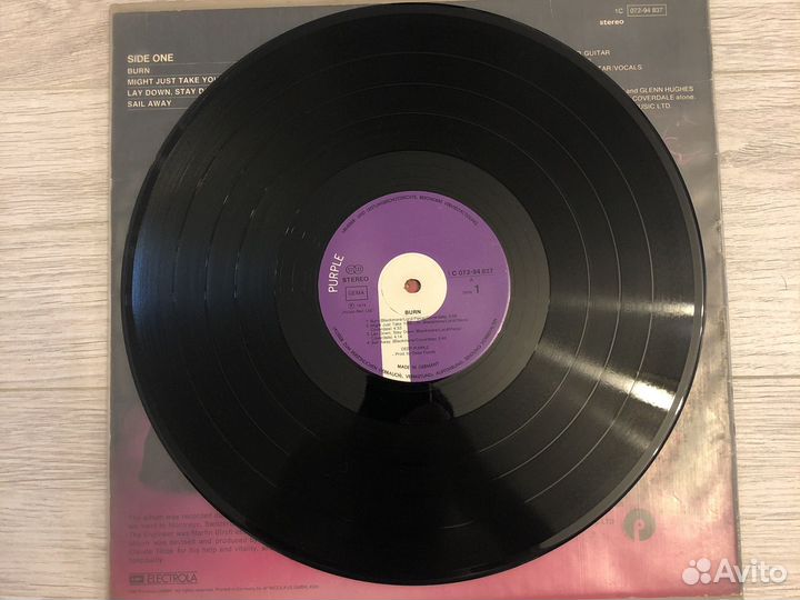 Виниловая пластинка Lp Deep purple - Burn