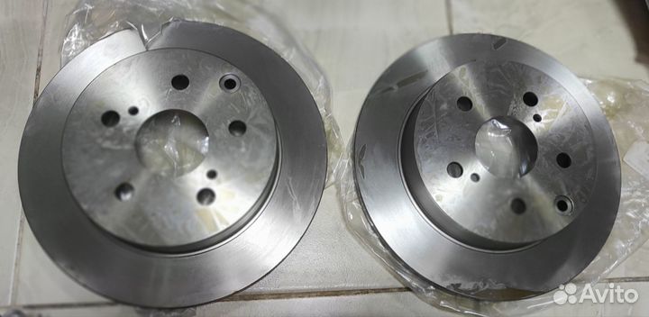 Диск тормозной задний bosch для toyota RAV