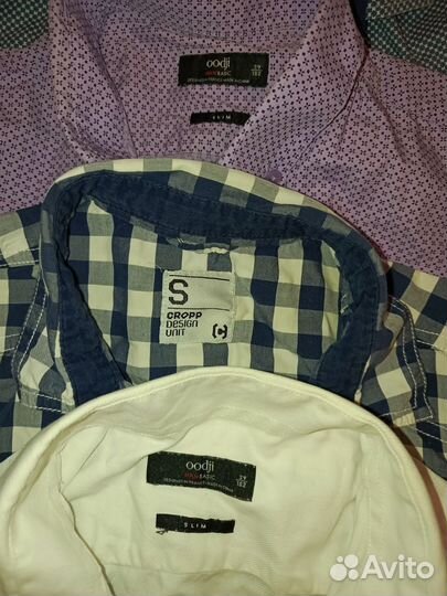 Мужская рубашка на рост до 180 см размер S