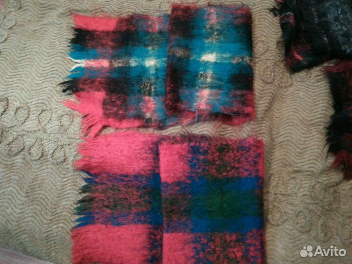 Шарф мохеровый ссср.5 штук