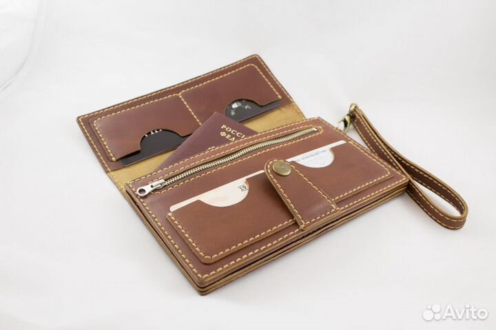 Мужской клатч из натуральной кожи