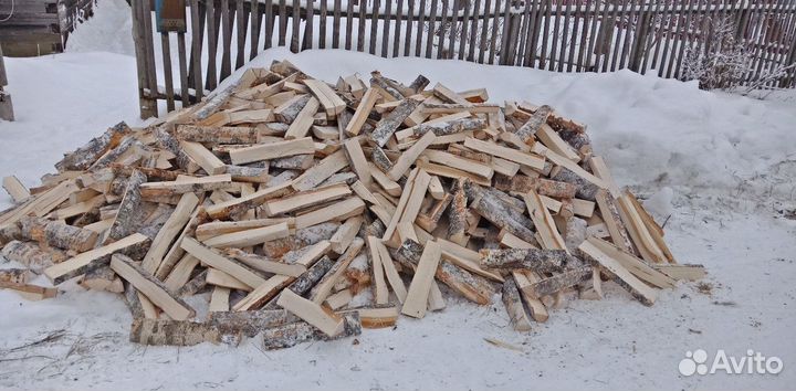 Дрова колотые
