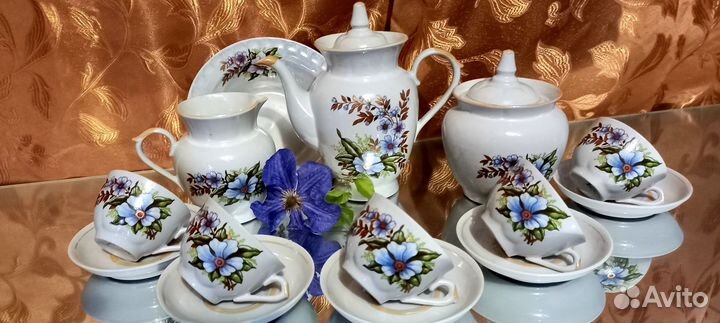 Кофейный сервиз вербилки СССР