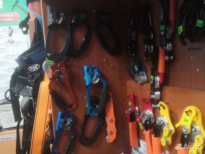 Зажим венто жумар веревочный арт22462а