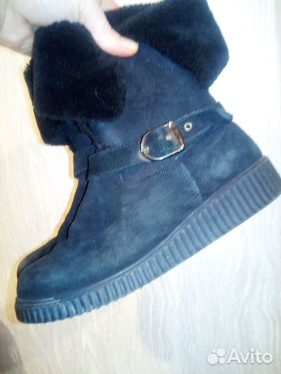 Сапоги зима 39 р., осень-весна натур. кожа р.38,36