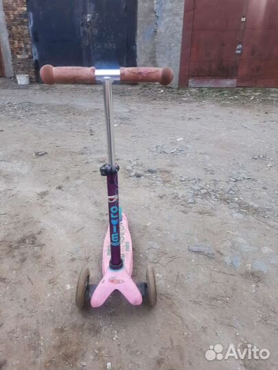 Самокат детский трехколесный бу