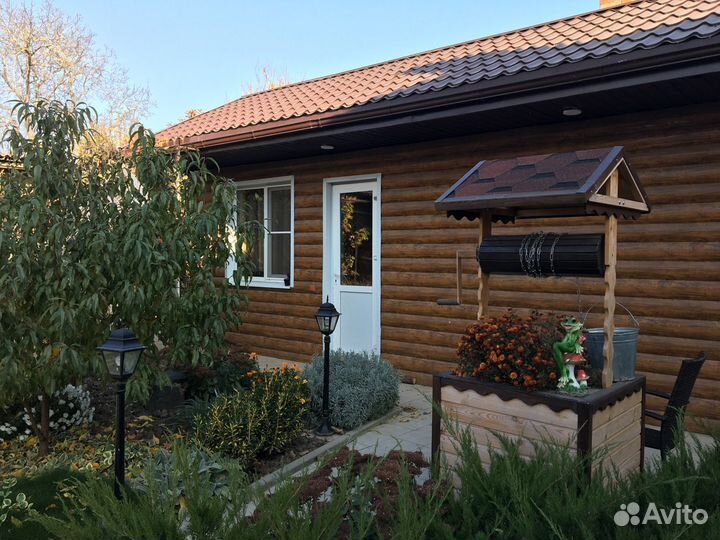 Баня на дровах с бассейном