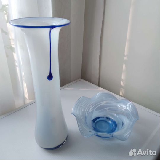 Вазы из стекла