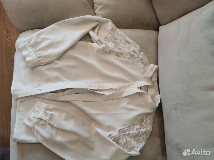 Блузка детская школьная