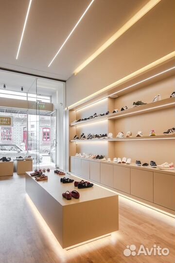 Мебель для магазинов, Стеллажи, оборудование в ТЦ