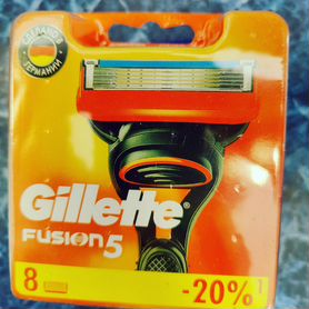 Кассеты Gillette Fusion, 8 шт