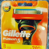 Кассеты Gillette Fusion, 8 шт